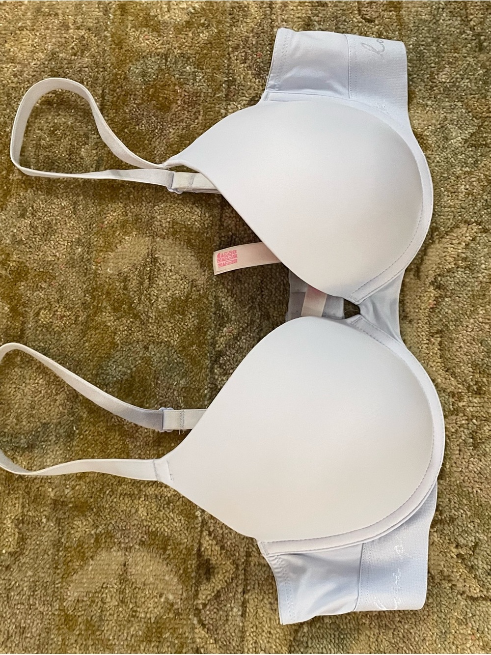PINK Victoria's Secretlight blue Molded T-Shirt Bra